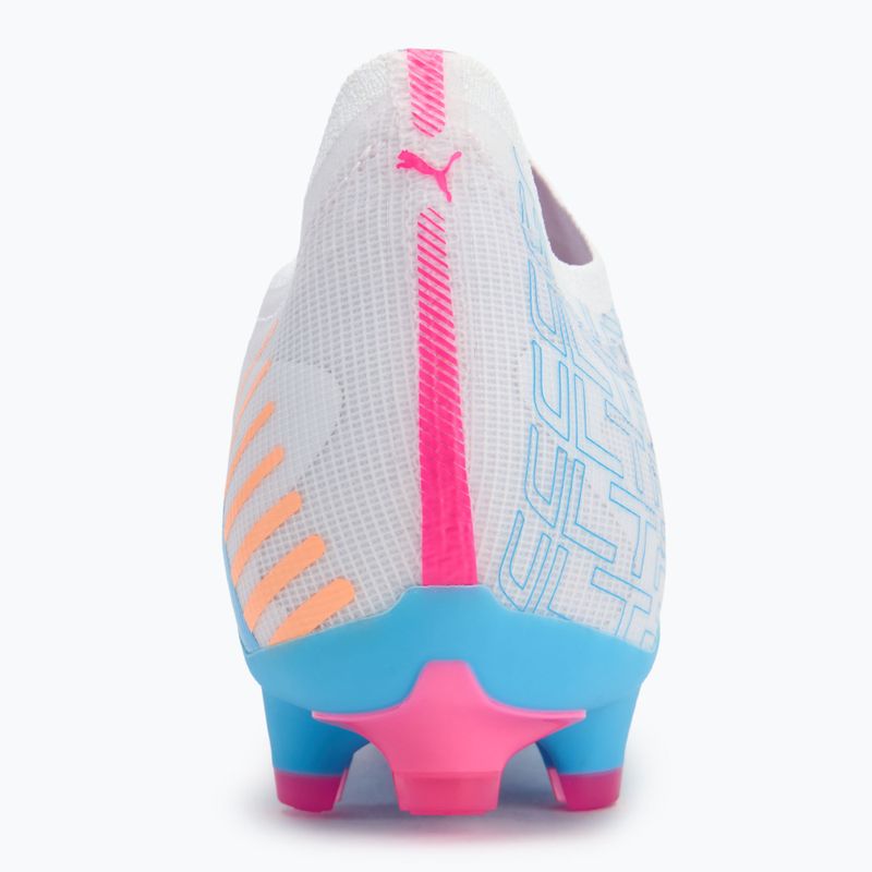 PUMA Ultra 5 Match Vol. Up FG/AG football boots puma white/luminous blue 6