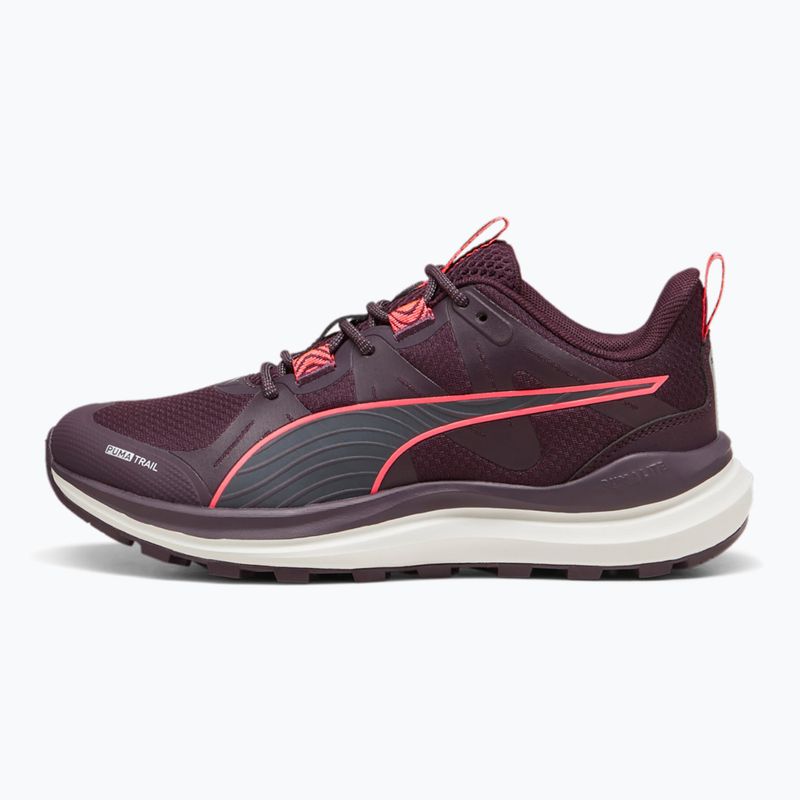 PUMA Reflect Lite Trail midnight plum running shoes 9