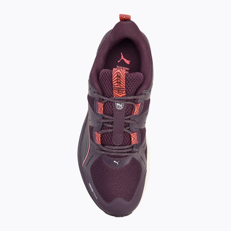 PUMA Reflect Lite Trail midnight plum running shoes 5