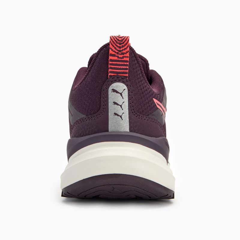 PUMA Reflect Lite Trail midnight plum running shoes 6