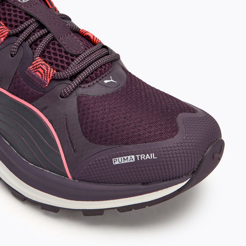 PUMA Reflect Lite Trail midnight plum running shoes 7