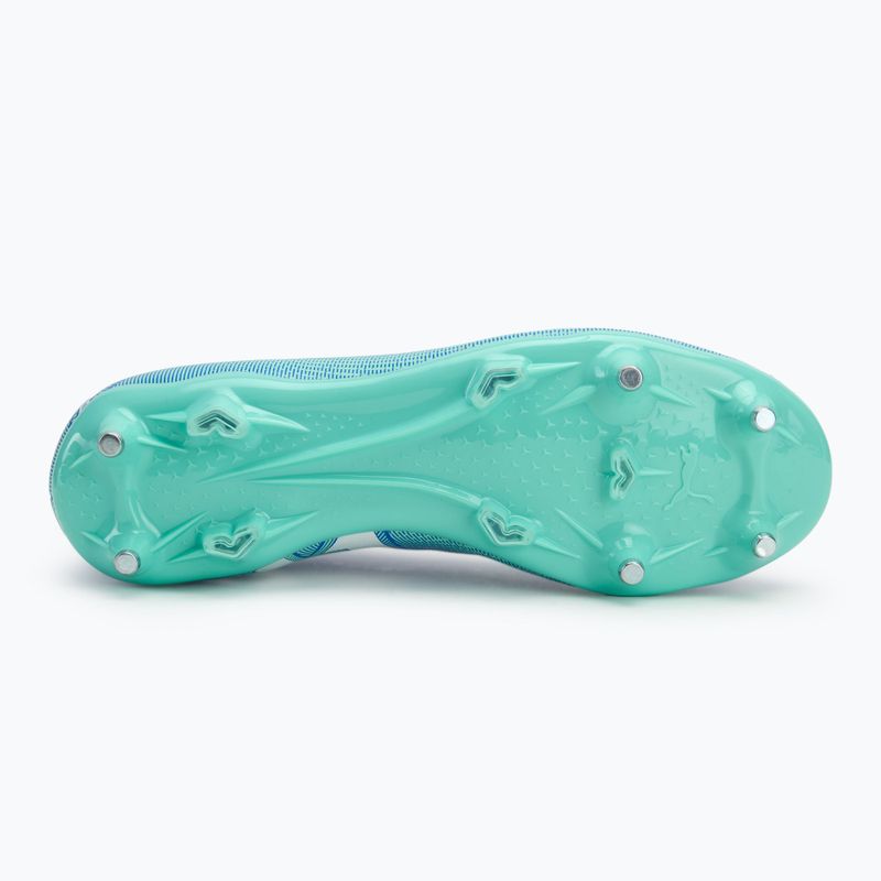 PUMA Future 7 Play MxSG football boots hyperlink blue/mint/puma white 4
