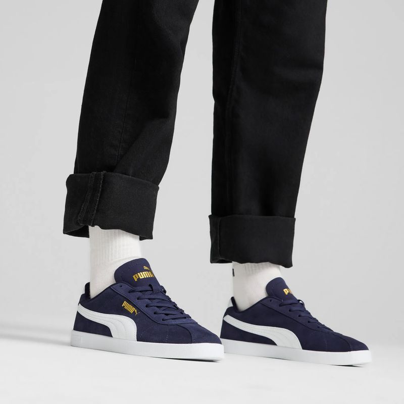 PUMA Club II puma navy/puma white/puma gold shoes 9