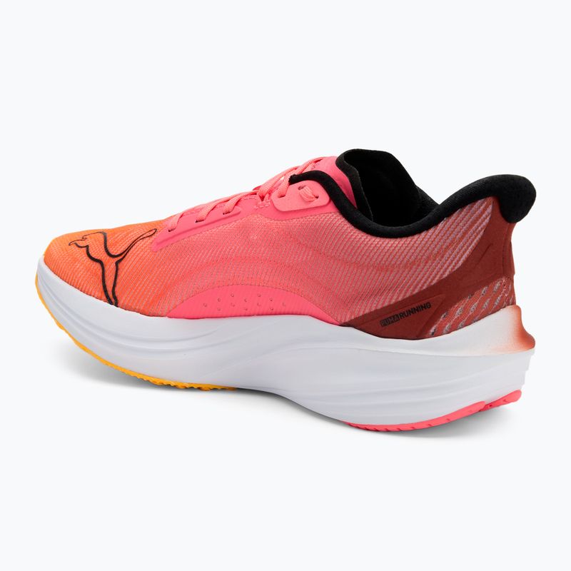 PUMA Darter Pro sun stream/sunset glow running shoe 3