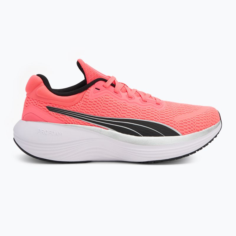 PUMA Scend Pro sunset glow/puma black running shoes 2