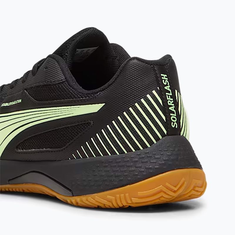 PUMA Solarflash III indoor sports shoe puma black/fizzy apple 13