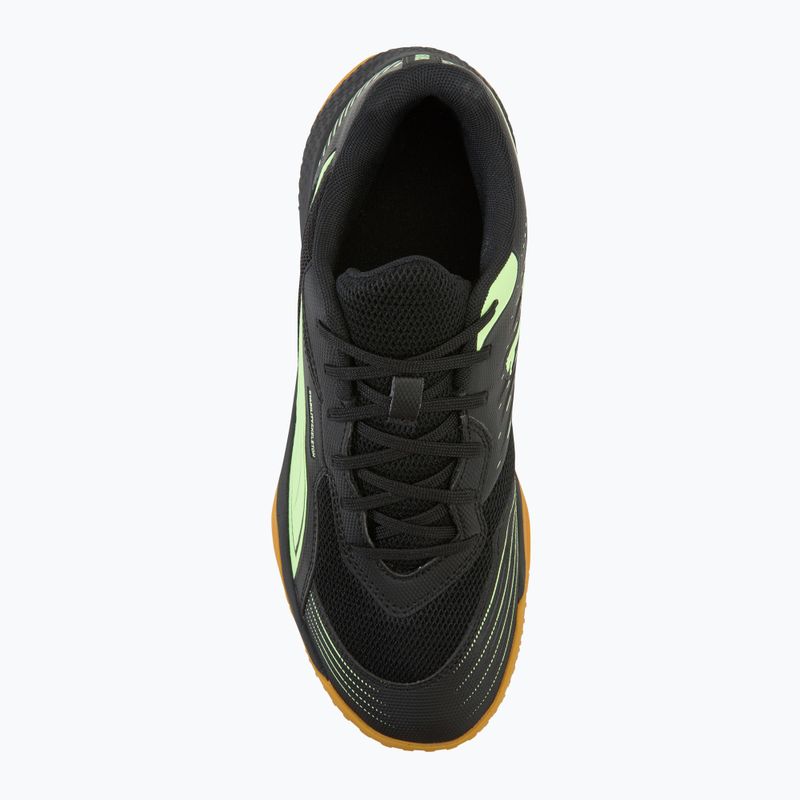 PUMA Solarflash III indoor sports shoe puma black/fizzy apple 5