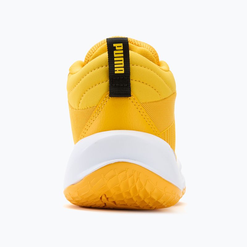 PUMA Playmaker Pro JR children's basketball shoes yellow sizzle/puma blackl 6