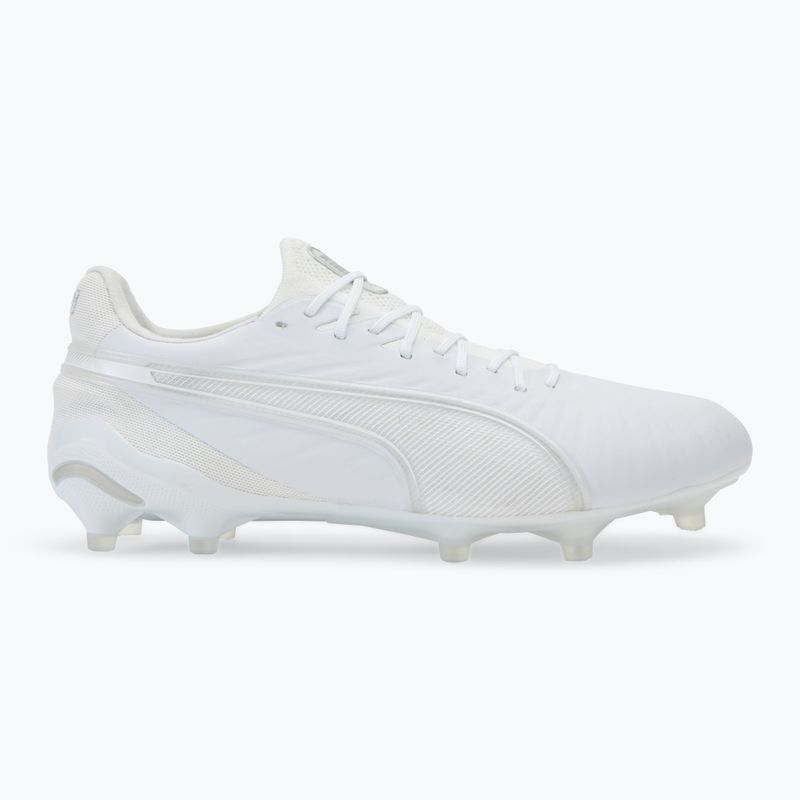 PUMA King Ultimate FG/AG football boots puma white/puma silver 2