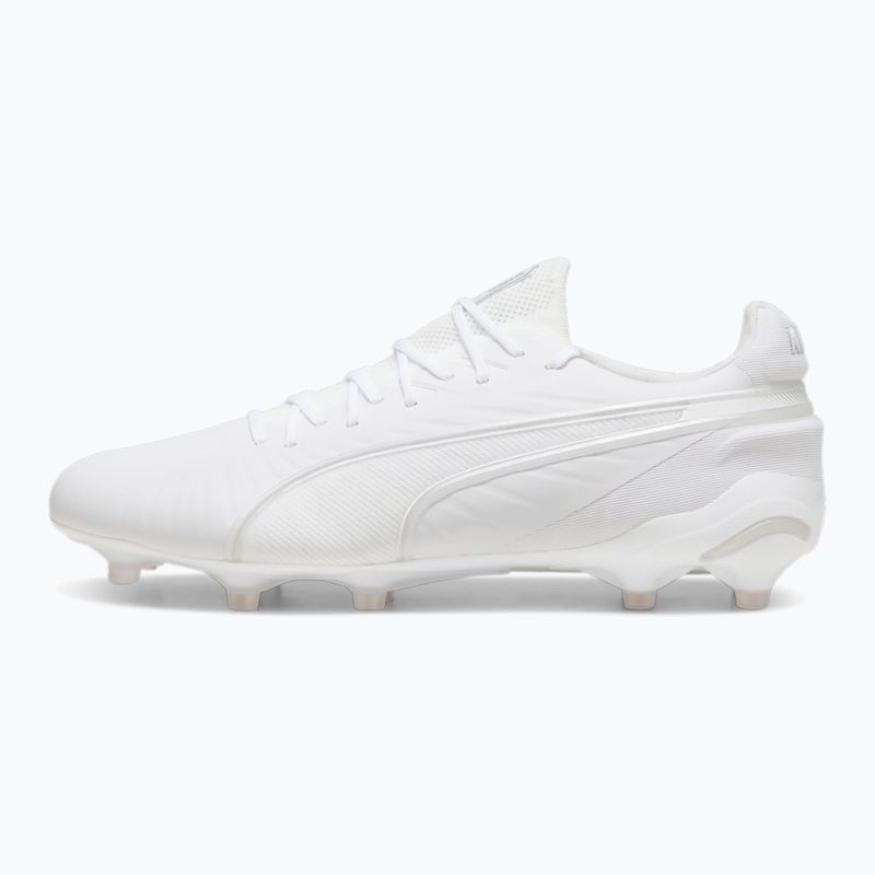 PUMA King Ultimate FG/AG football boots puma white/puma silver 9