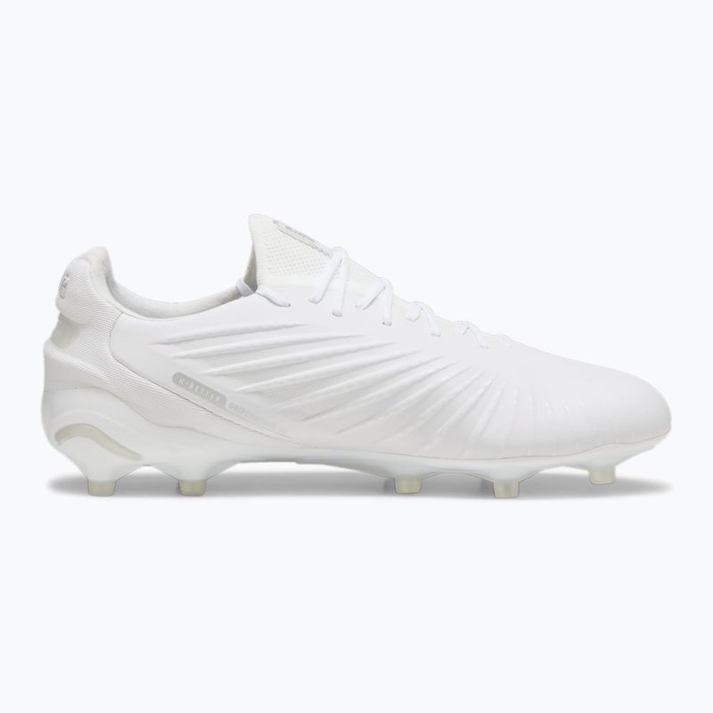 PUMA King Ultimate FG/AG football boots puma white/puma silver 10