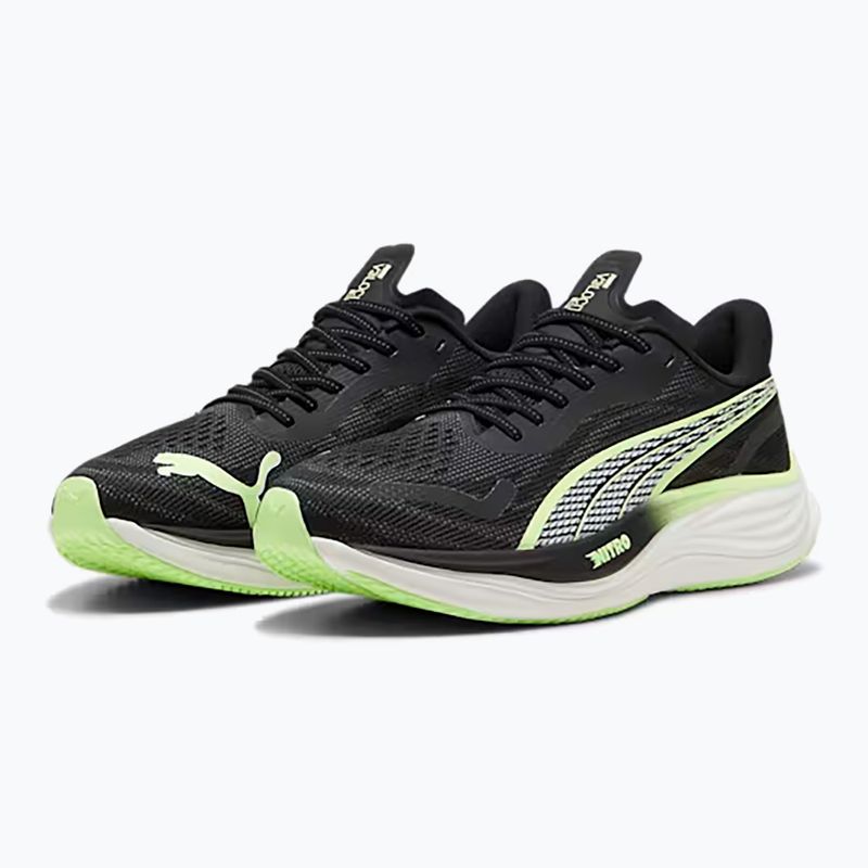 Men's running shoes PUMA Velocity Nitro 3 puma black/fizzy apple 8