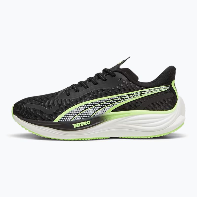 Men's running shoes PUMA Velocity Nitro 3 puma black/fizzy apple 9