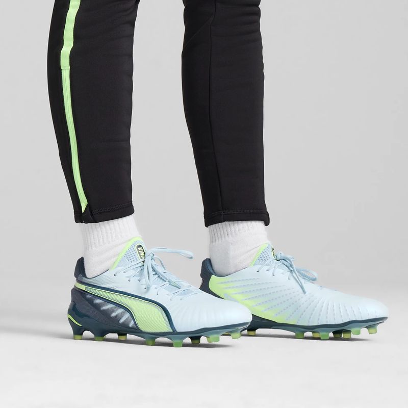 PUMA King Ultimate FG/AG frosted dew/fizzy apple football boots 9