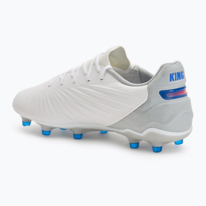 PUMA King Match FG/AG football boots puma white/bluemazing/flat light grey/sunset glow 3