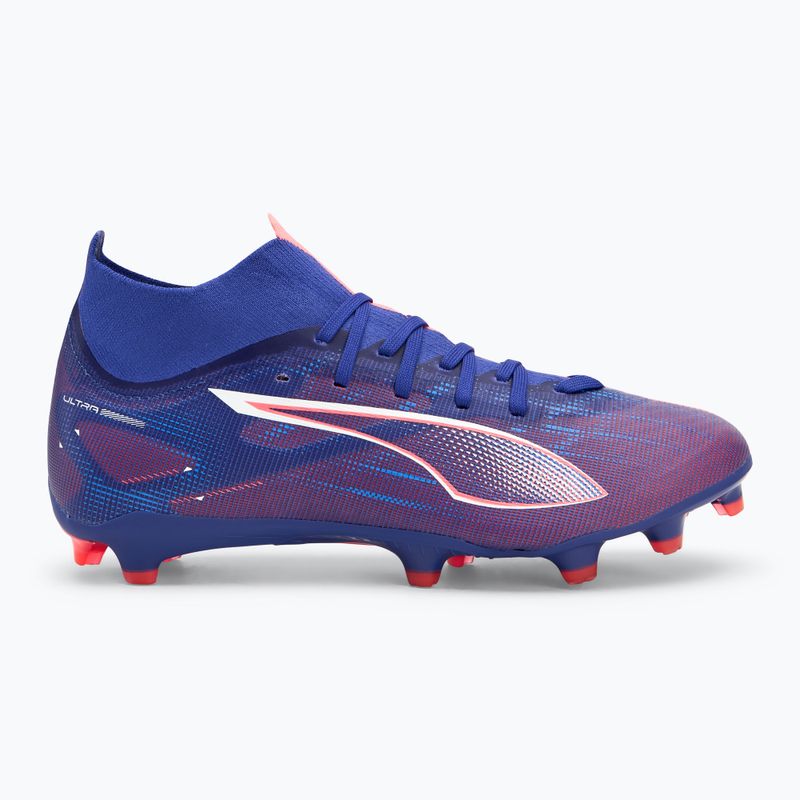 PUMA Ultra 5 Match+ FG/AG lapis lazuli/puma white/sunset gloe football boots 2