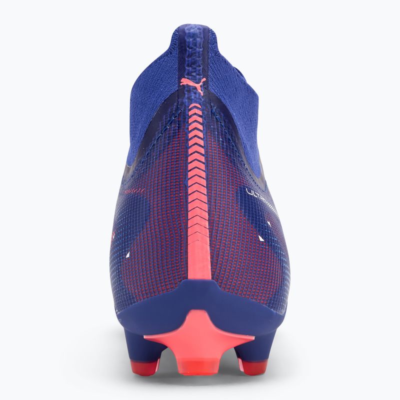 PUMA Ultra 5 Match+ FG/AG lapis lazuli/puma white/sunset gloe football boots 6
