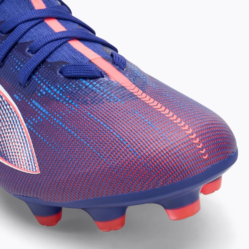 PUMA Ultra 5 Match+ FG/AG lapis lazuli/puma white/sunset gloe football boots 7
