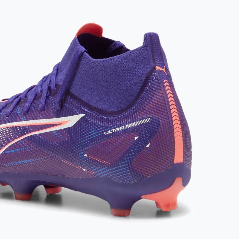 PUMA Ultra 5 Match+ FG/AG lapis lazuli/puma white/sunset gloe football boots 8