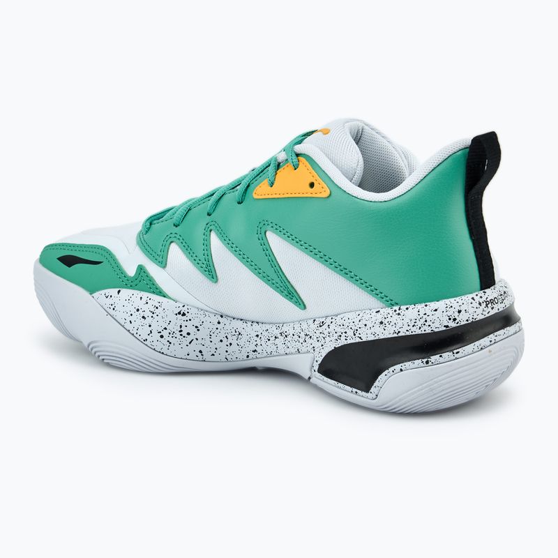 Men's basketball shoes PUMA Genetics Speckle puma black/silver mist/jade frost 3