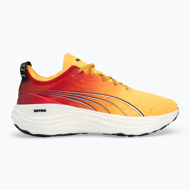 Men's running shoes PUMA ForeverRun Nitro Fade sun stream/sunset glow/puma white 2