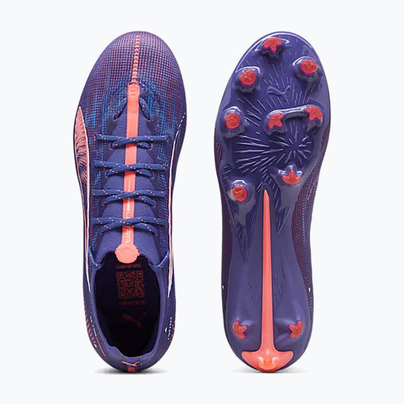 PUMA Ultra 5 Pro FG/AG lapis lazuli/puma white/sunset gloe football boots 11