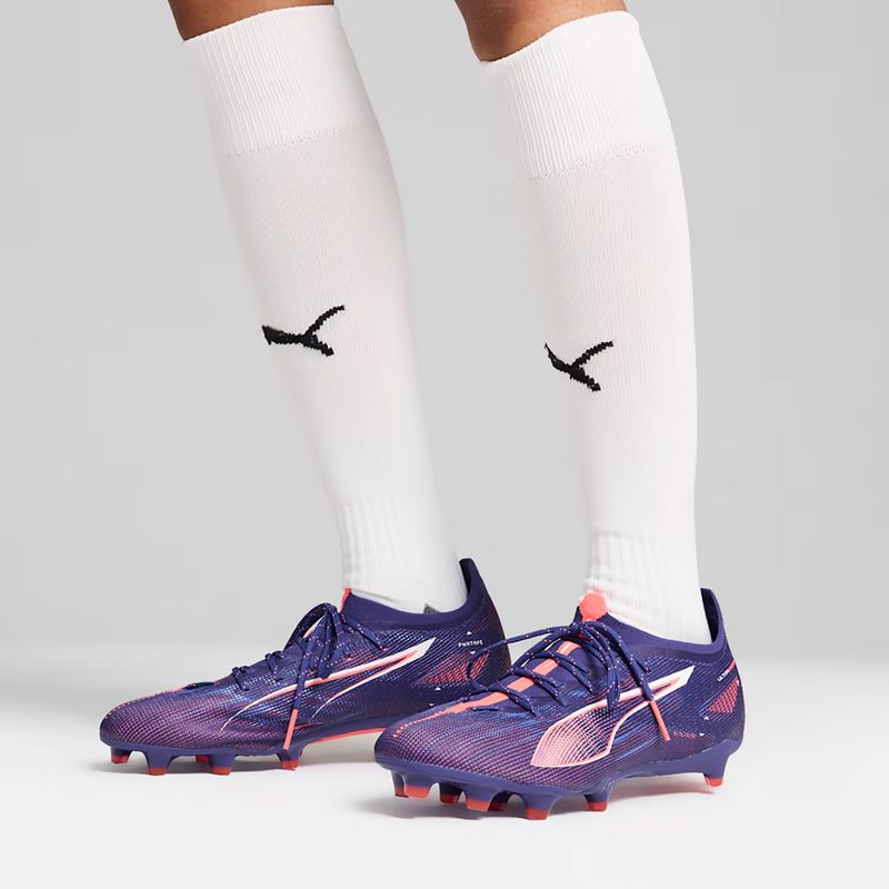PUMA Ultra 5 Pro FG/AG lapis lazuli/puma white/sunset gloe football boots 14