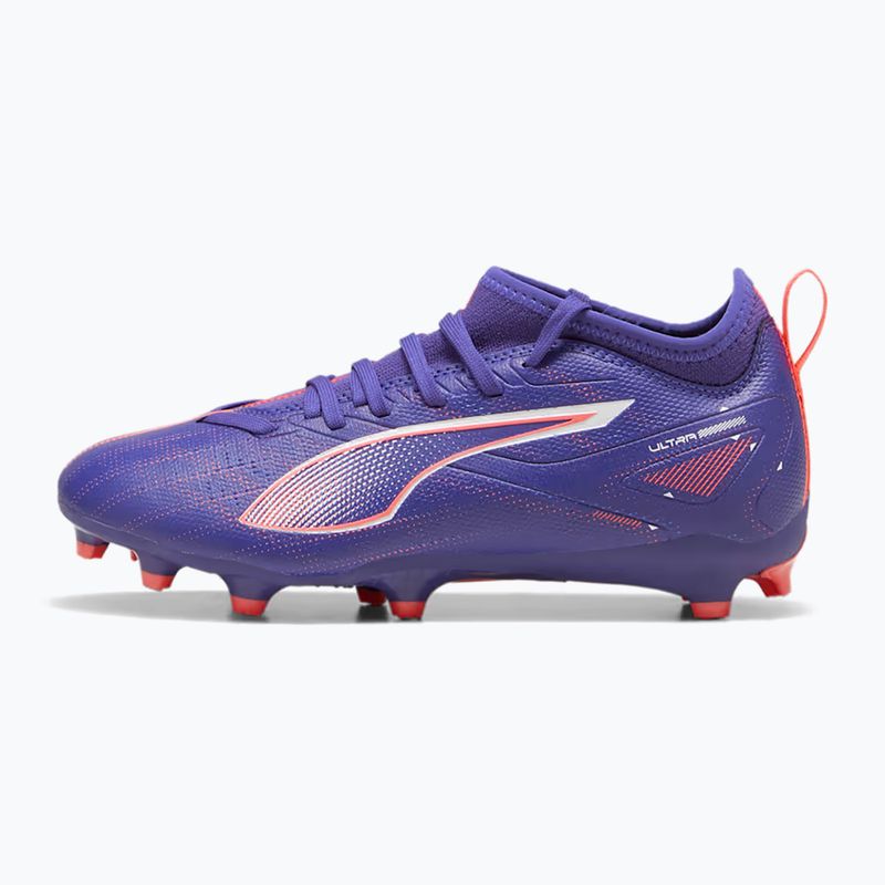 PUMA Ultra 5 Match FG/AG Jr children's football boots lapis lazuli/puma white/sunset glow 9