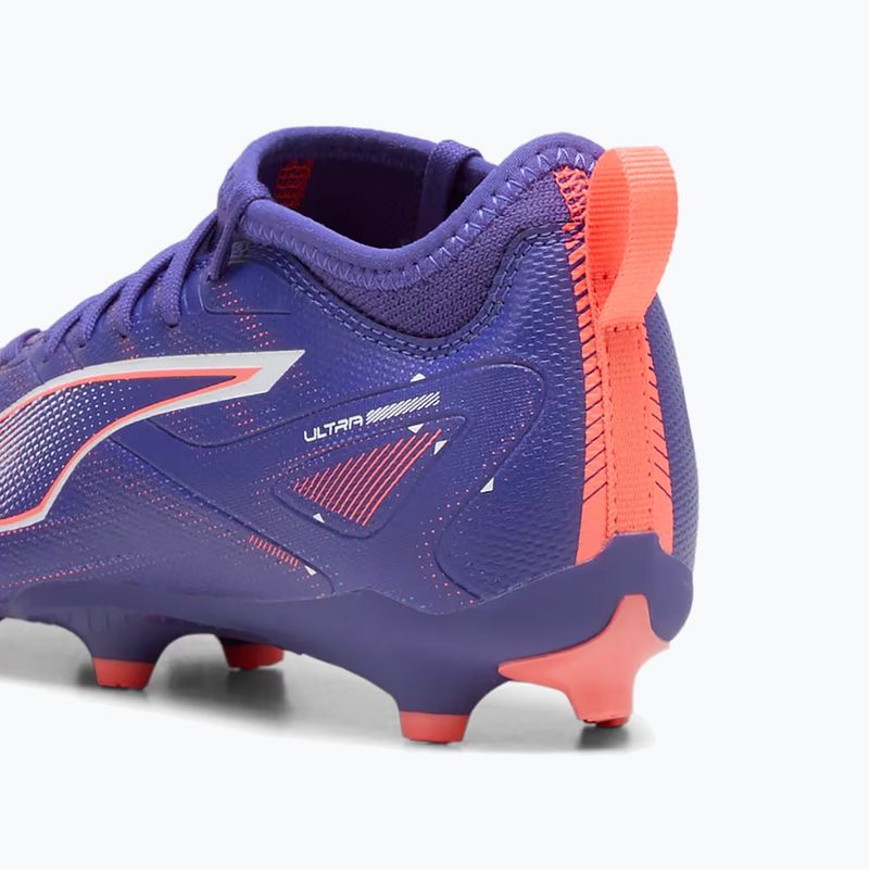 PUMA Ultra 5 Match FG/AG Jr children's football boots lapis lazuli/puma white/sunset glow 13