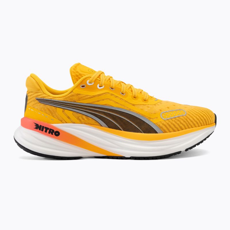 Men's running shoes PUMA Nitro 2 Tech sun stream/sunset glow/puma white 2