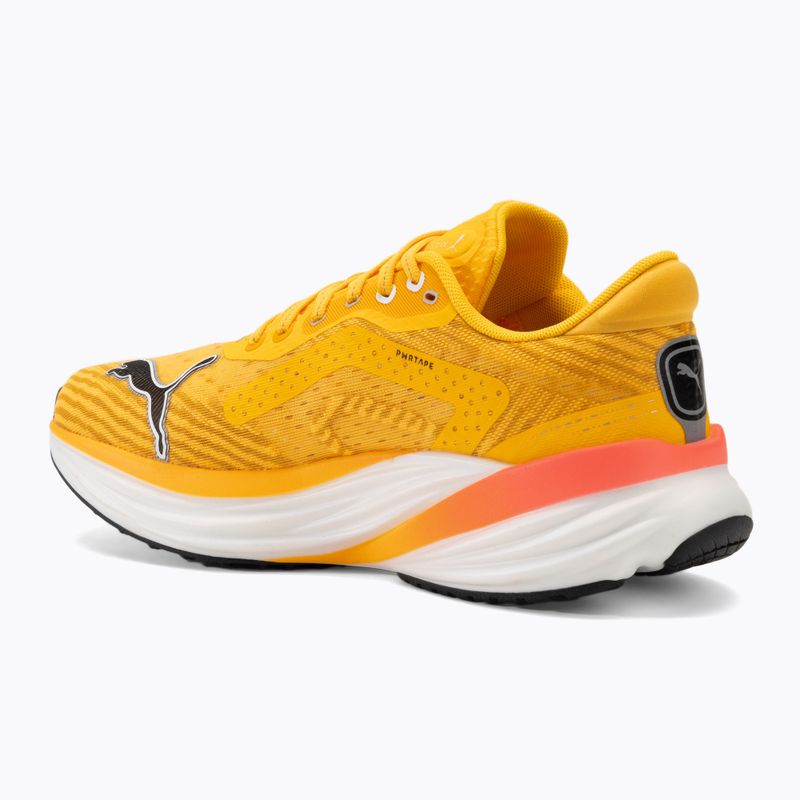 Men's running shoes PUMA Nitro 2 Tech sun stream/sunset glow/puma white 3