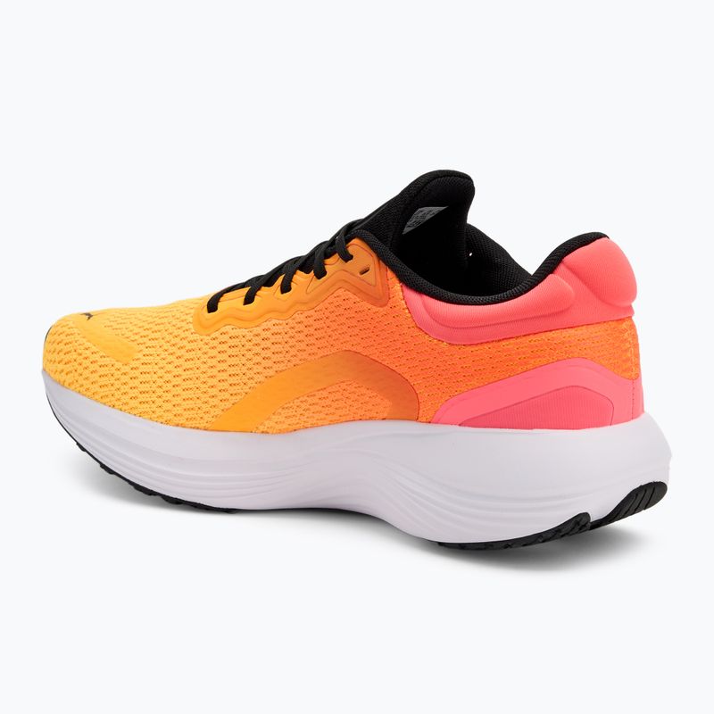 PUMA Scend Pro sun stream/sunset glow running shoe 3