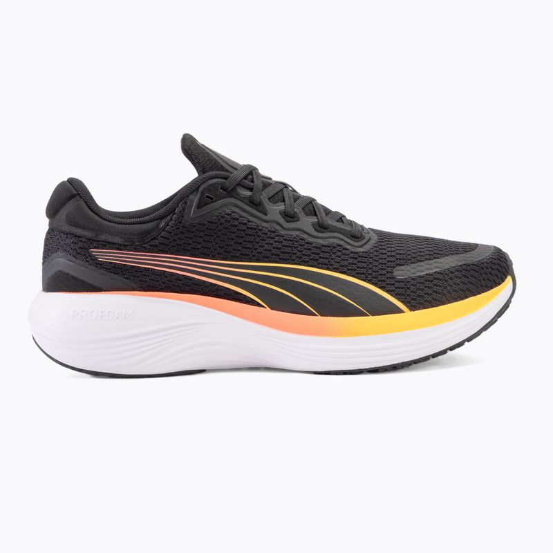 PUMA Scend Pro puma black/sun stream running shoes 2