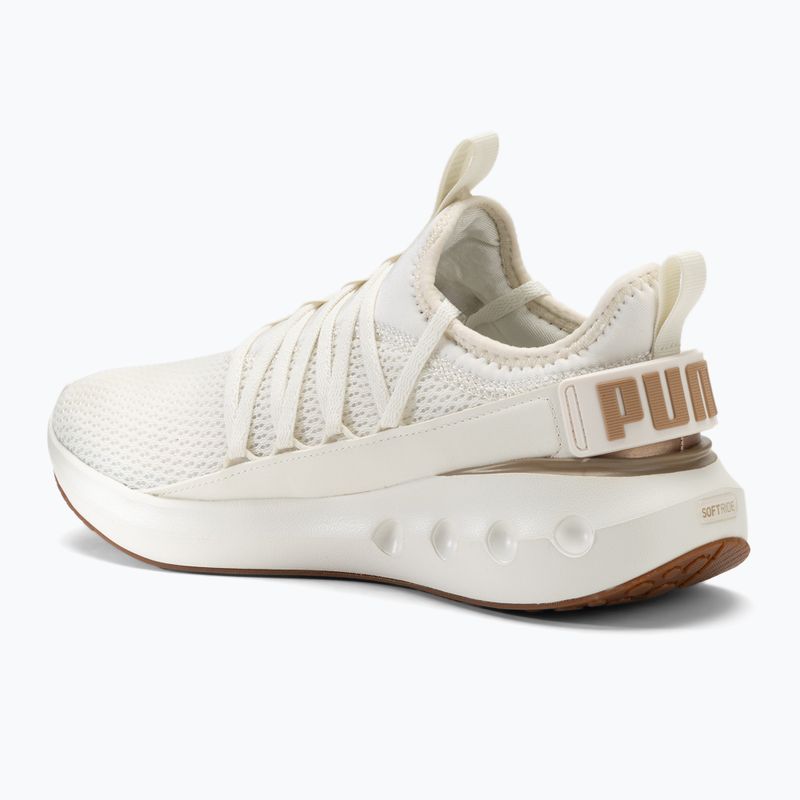 PUMA Softride Carson Fresh warm white/puma gold running shoes 3