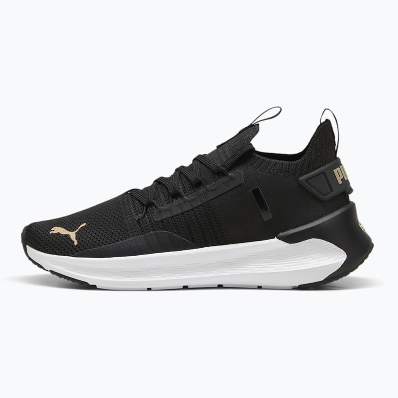 Women's running shoes PUMA Softride Symmetry Fuzion puma black/puma gold 2