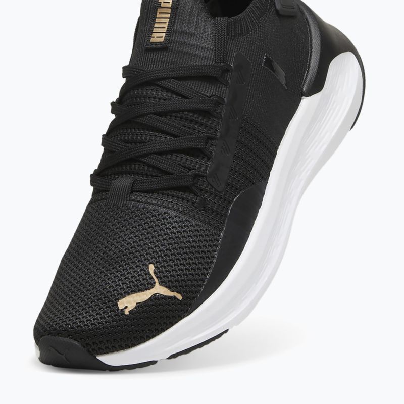 Women's running shoes PUMA Softride Symmetry Fuzion puma black/puma gold 5