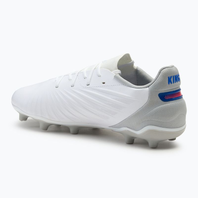 PUMA King Match FG/AG Jr children's football boots puma white/bluemazing/flat light grey/sunset glow 3