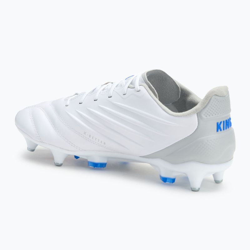 PUMA King Pro MxSG men's football boots puma white/bluemazing/flat light grey/sunset glow 3