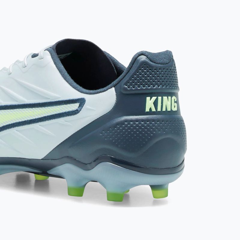 Men's PUMA King Pro FG/AG frosted dew/fizzy apple football boots 8
