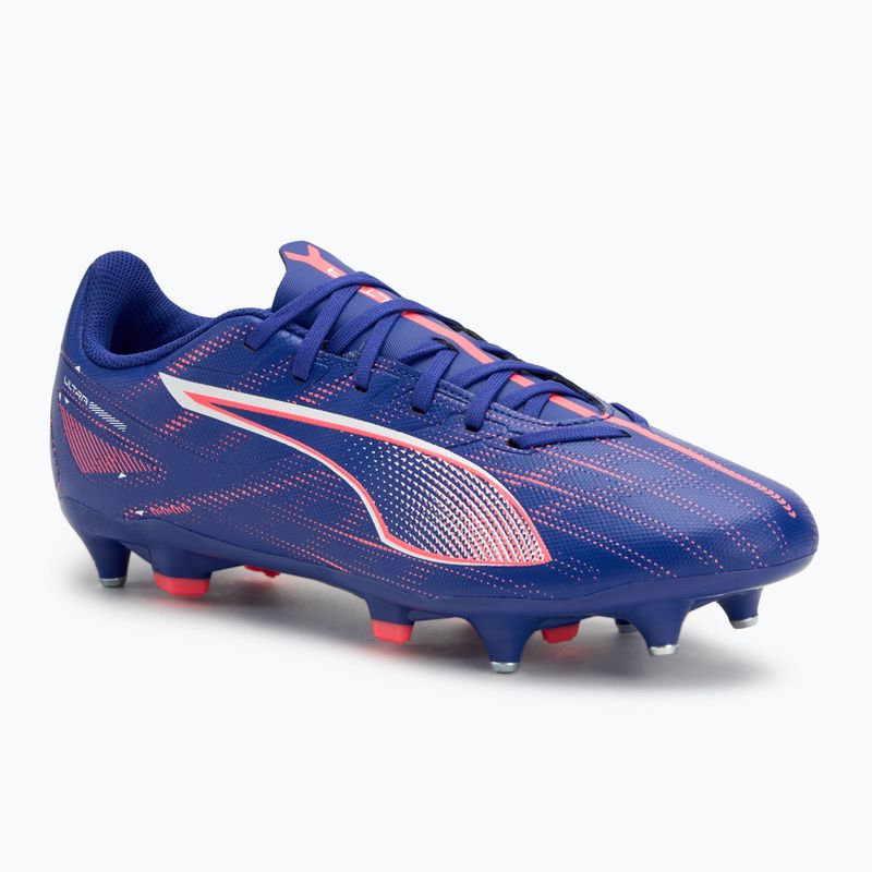 PUMA Ultra 5 Play MxSG lapis lazuli/puma white/sunset glow football boots