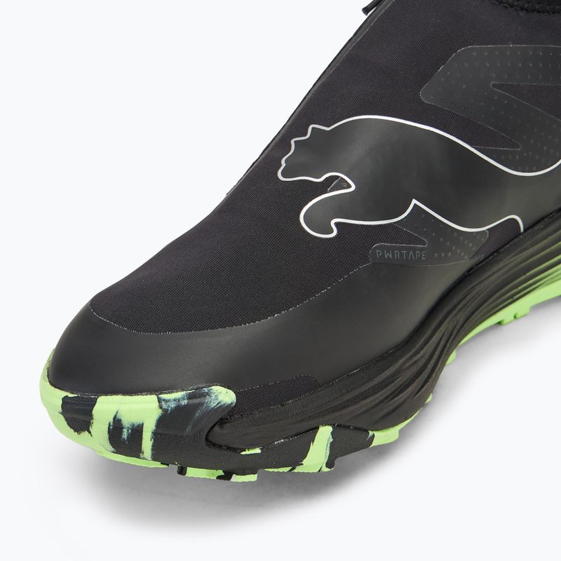 Men's running shoes PUMA Voyage Nitro 3 disc black/silver/fizzy apple 7