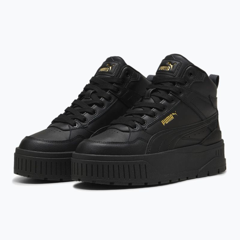 Women's shoes PUMA Karmen II Idol Mid puma black/pima black/puma gold 3