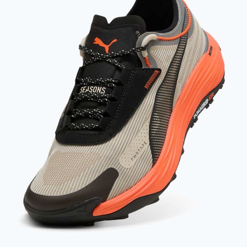 Men's running shoes PUMA Voyage Nitro 3 Tech desert dust/flame flicker 12