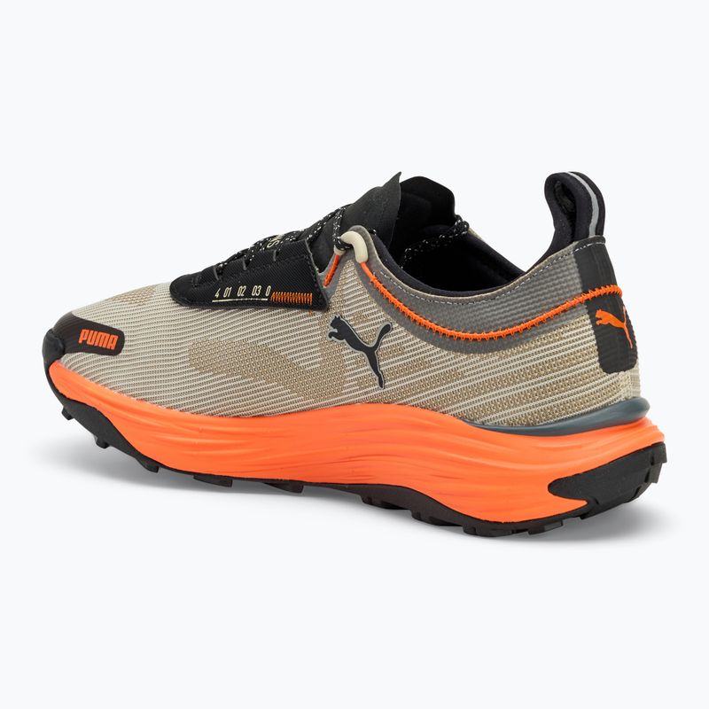 Men's running shoes PUMA Voyage Nitro 3 Tech desert dust/flame flicker 3