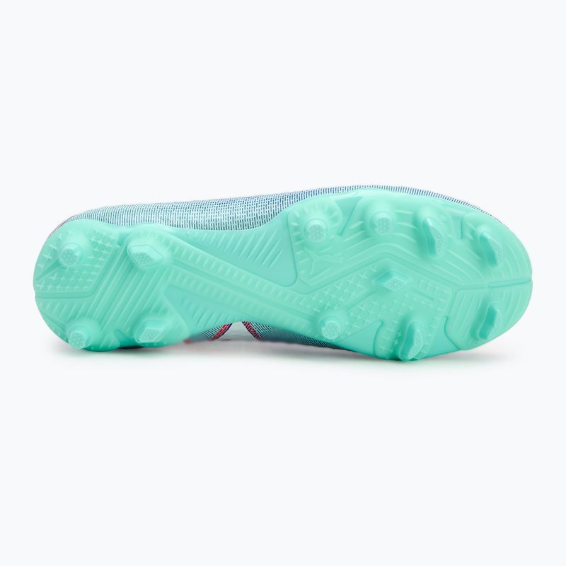 PUMA Future 7 Pro FG/AG Jr children's football boots bluemazing/puma white/electric peppermint 4