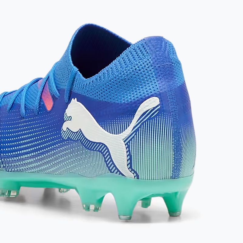 PUMA Future 7 Match MxSG football boots blue mazing/puma white/electric peppermint 6