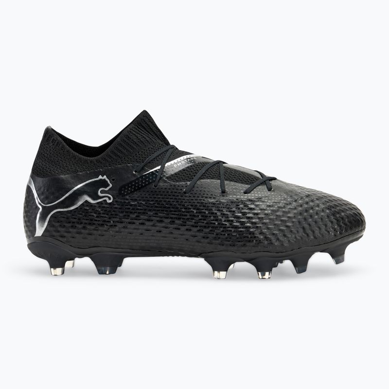 Men's football boots PUMA Future 7 Pro FG/AG puma black/puma silver 2