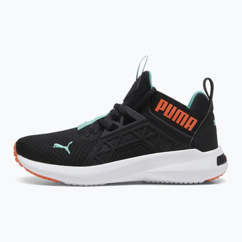 PUMA Softride Enzo NXT Jr children's shoes puma black / jade frost