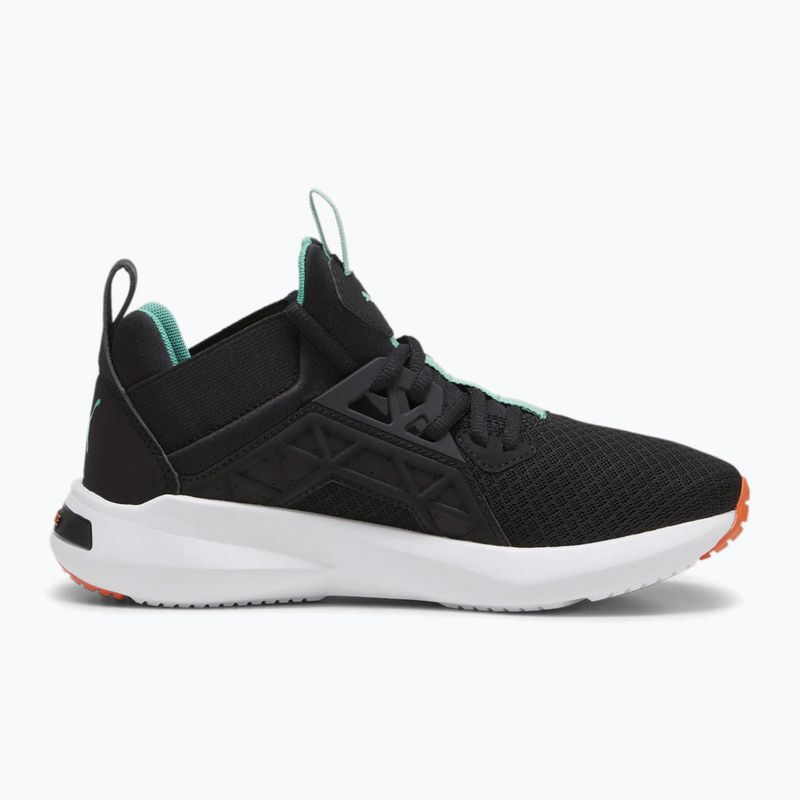 PUMA Softride Enzo NXT Jr children's shoes puma black / jade frost 2