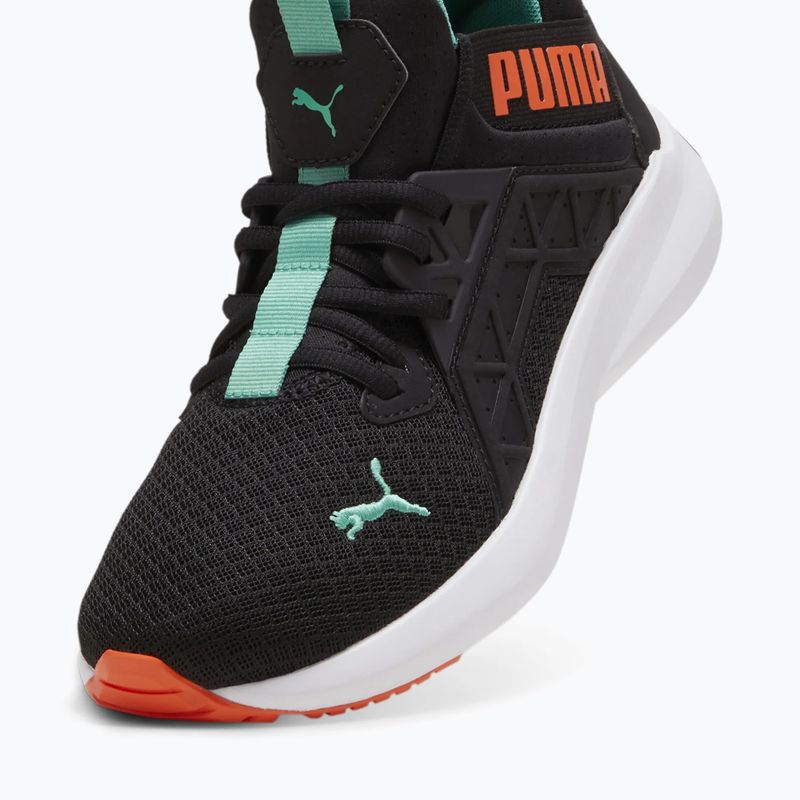 PUMA Softride Enzo NXT Jr children's shoes puma black / jade frost 5